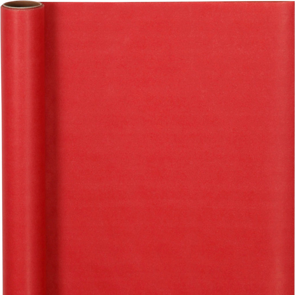 Vivi gade cadeaupapier, b: 50 cm, 60 gr, rood, 5 m 1 rol