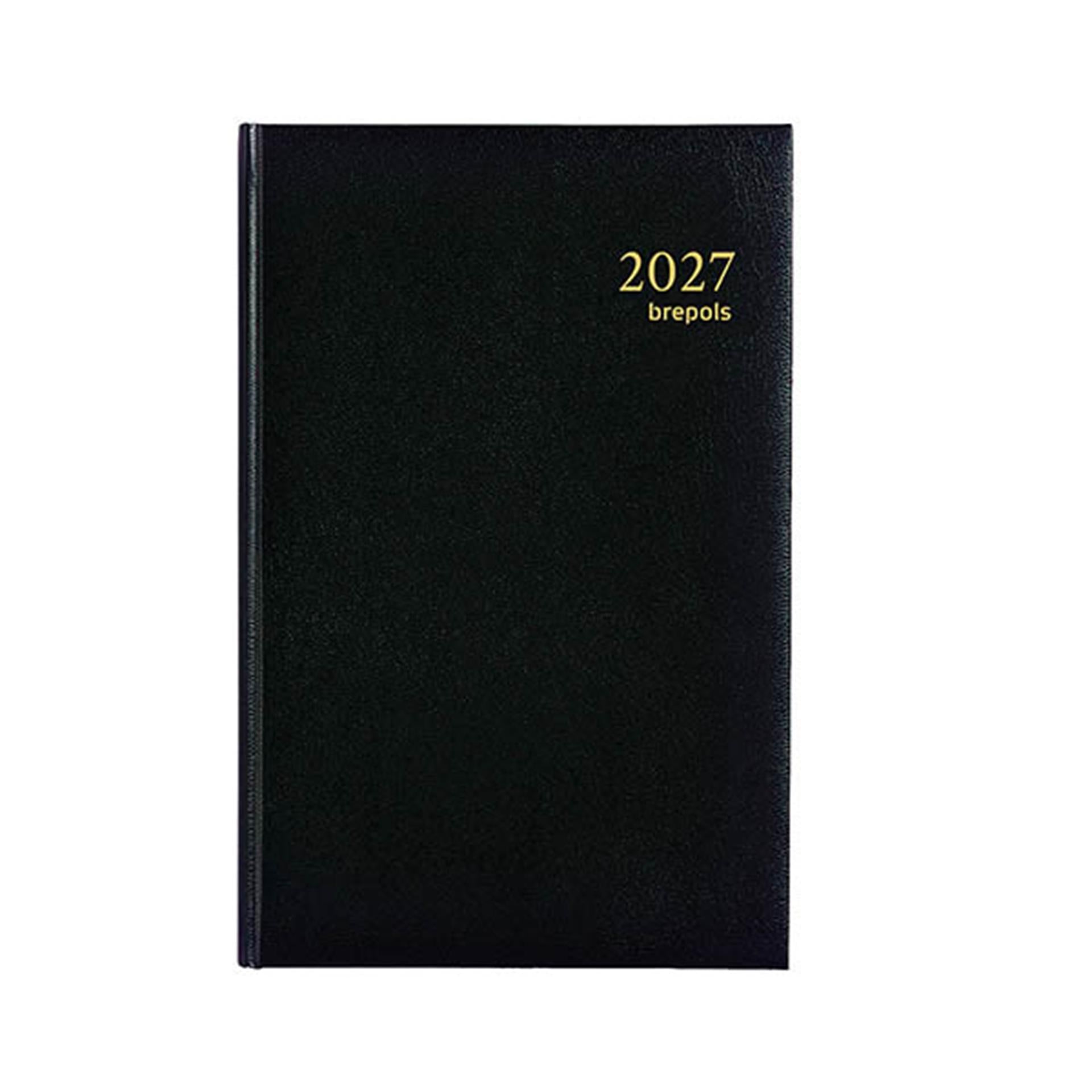 Brepols bureauagenda saturnus week 2027 lima zwart 13x21 cm