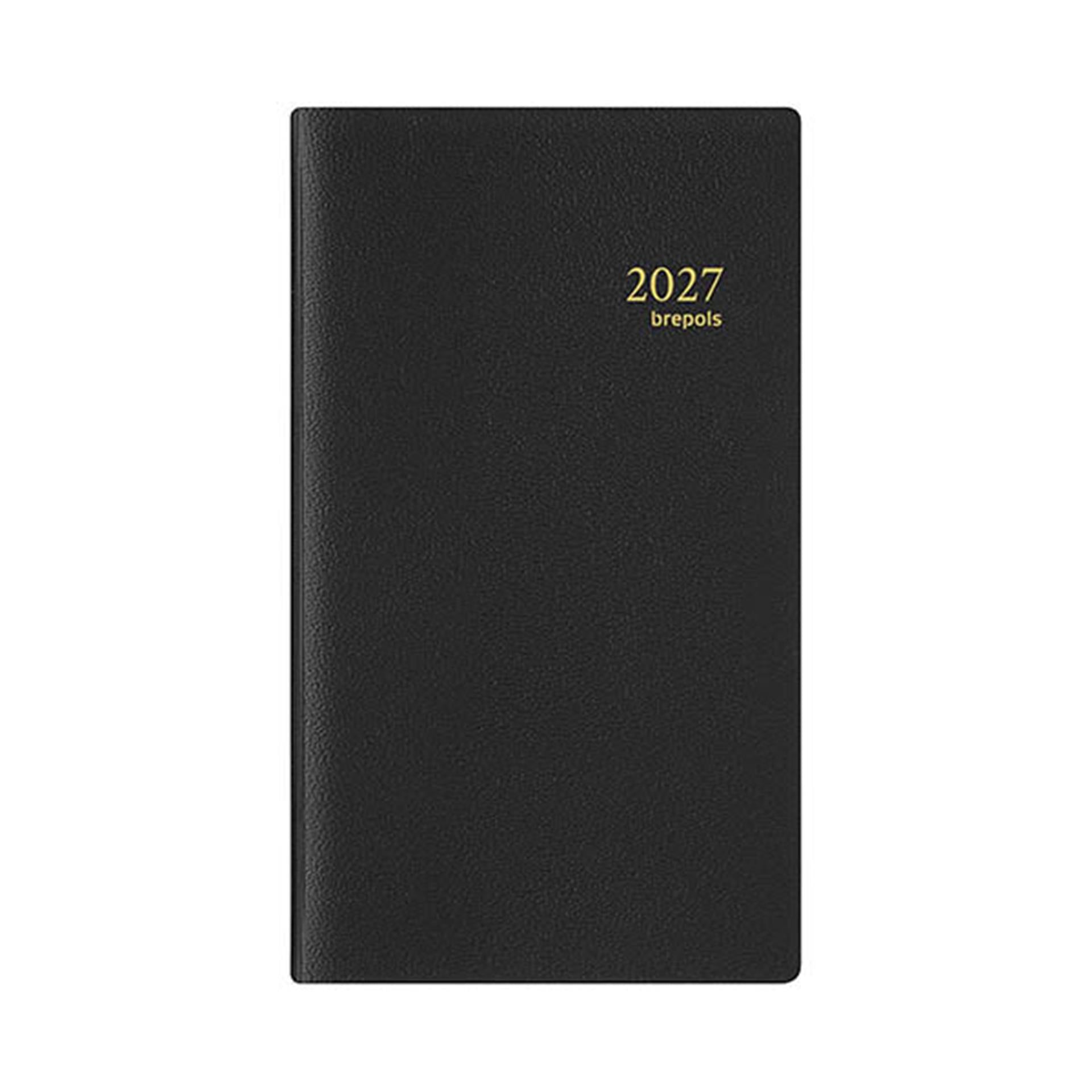 Brepols zakagenda interplan week nl 2027 genova zwart 9x 16 cm