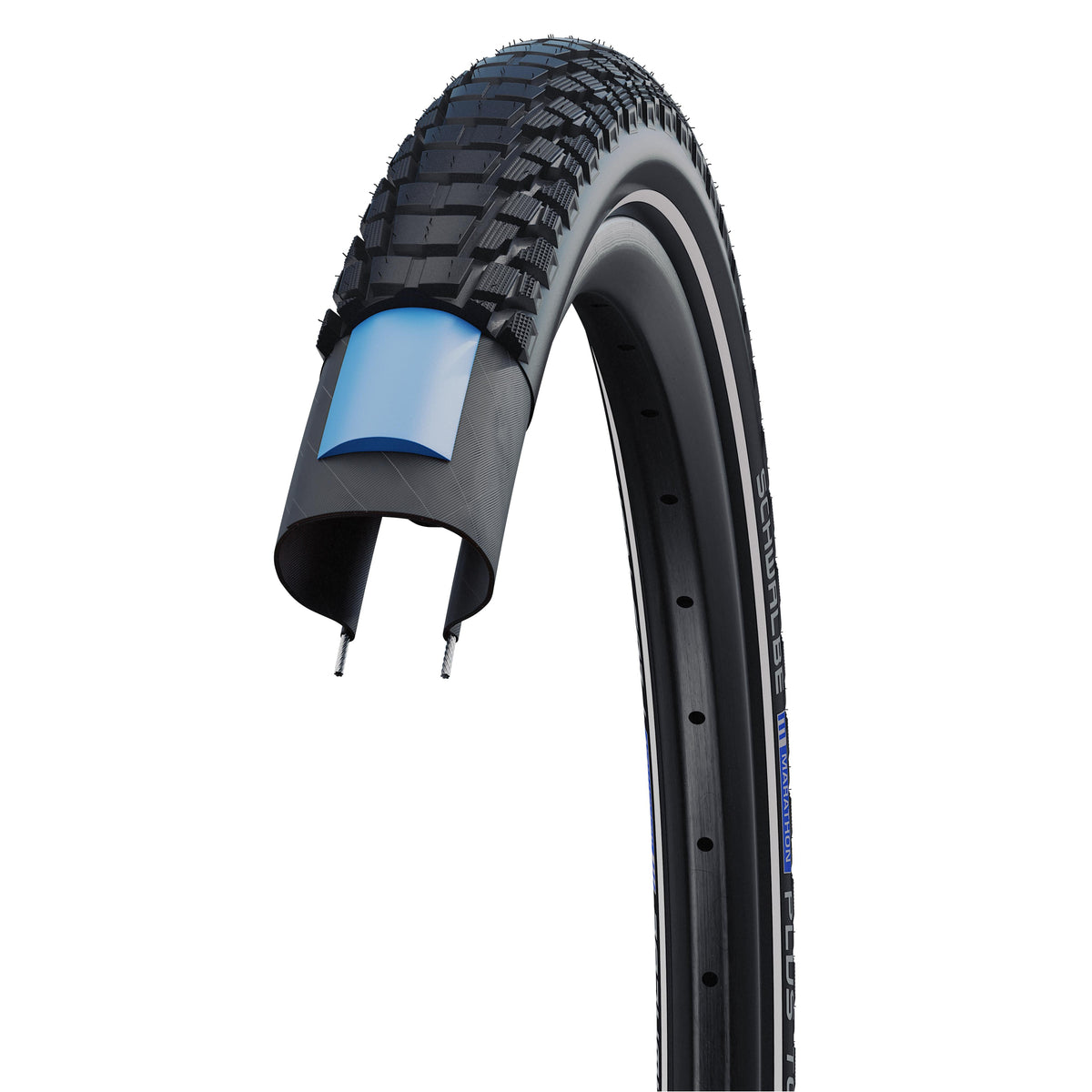 Outer tire Schwalbe 28-1.50 (40-622) Marathon Plus Tour Perf. sw R