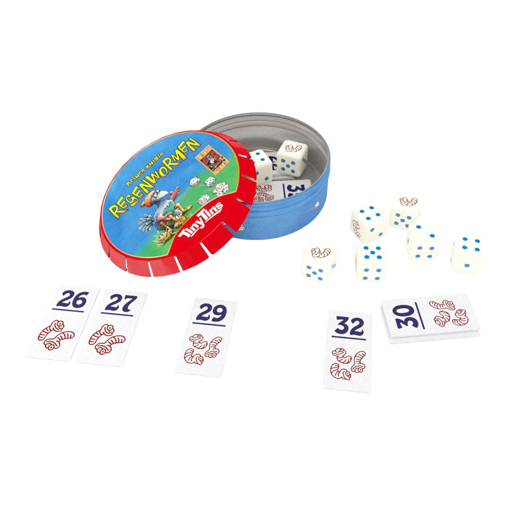 999games tiny tins: regenwormen