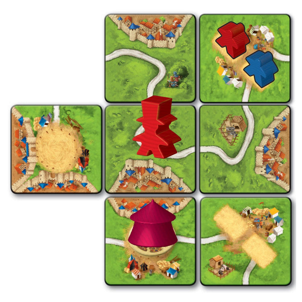 999games 999 games carcassonne het circus bordspel
