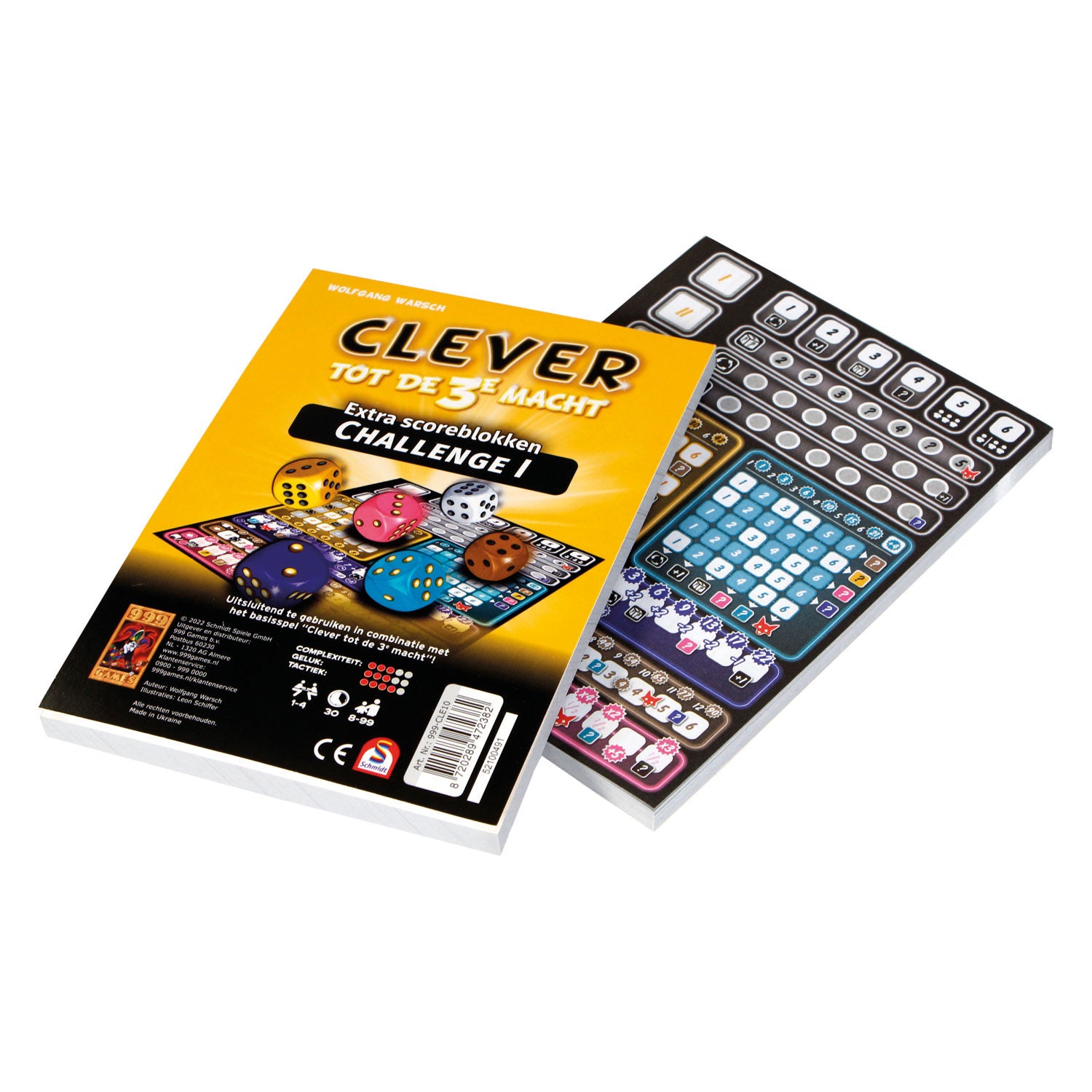 999Games Scoreblokken Slimme tot de 3e Macht Challenge