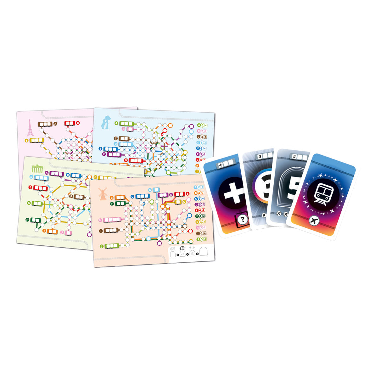 999games 999 games metrolijn kaartspel