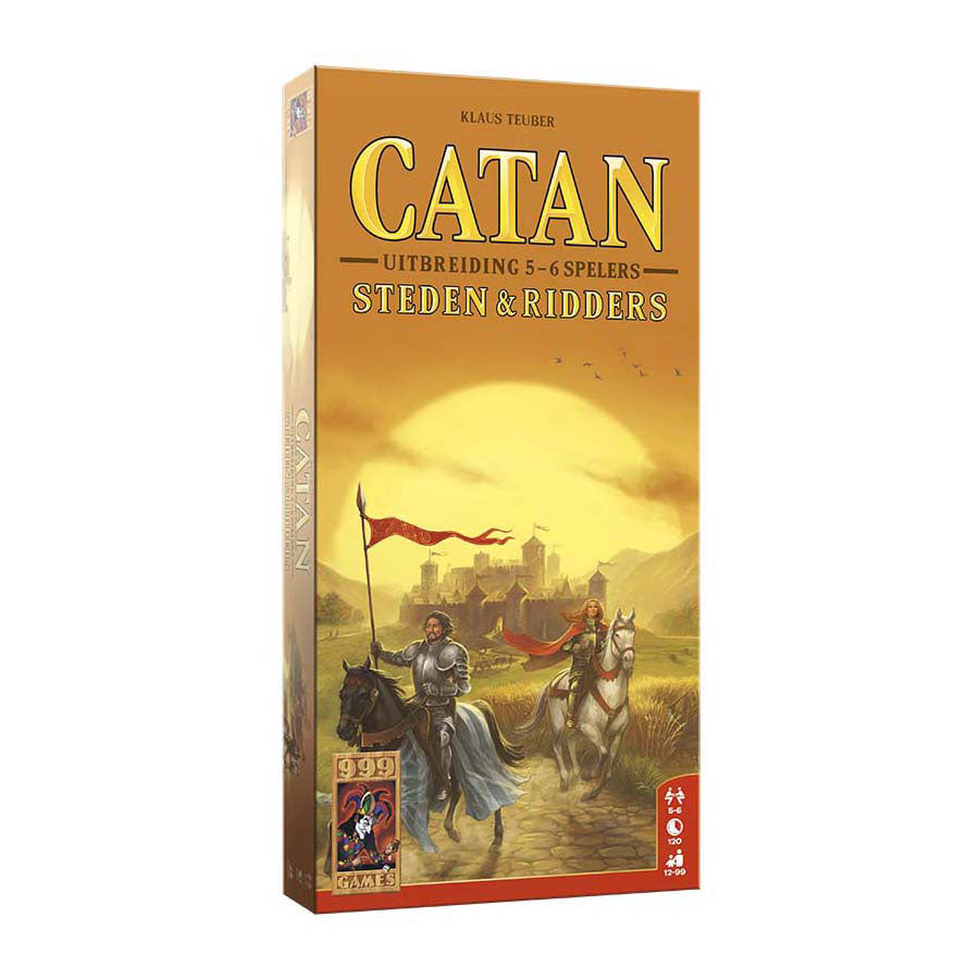 999games 999 games catan: uitbreiding steden ridders 5 6 spelers bordspel