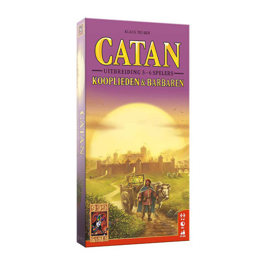 999games 999 games catan: uitbreiding kooplieden barbaren 5 6 spelers bordspel