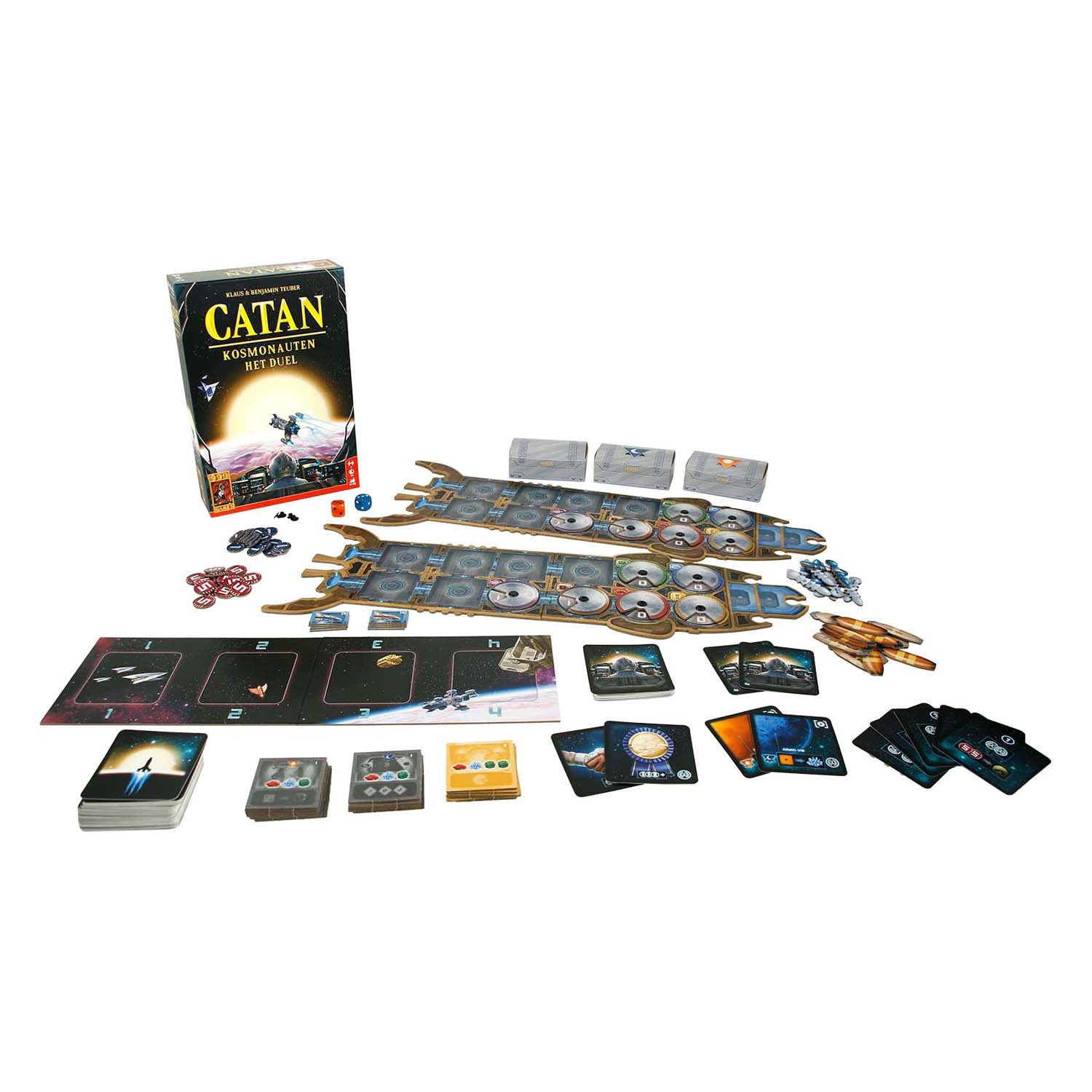 999games 999 games catan: kosmonauten het duelbordspel