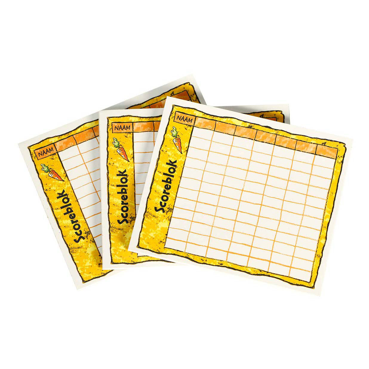 999spellen 999 spellen scoreblokken konijnenhokken scoreblokken, 3st.