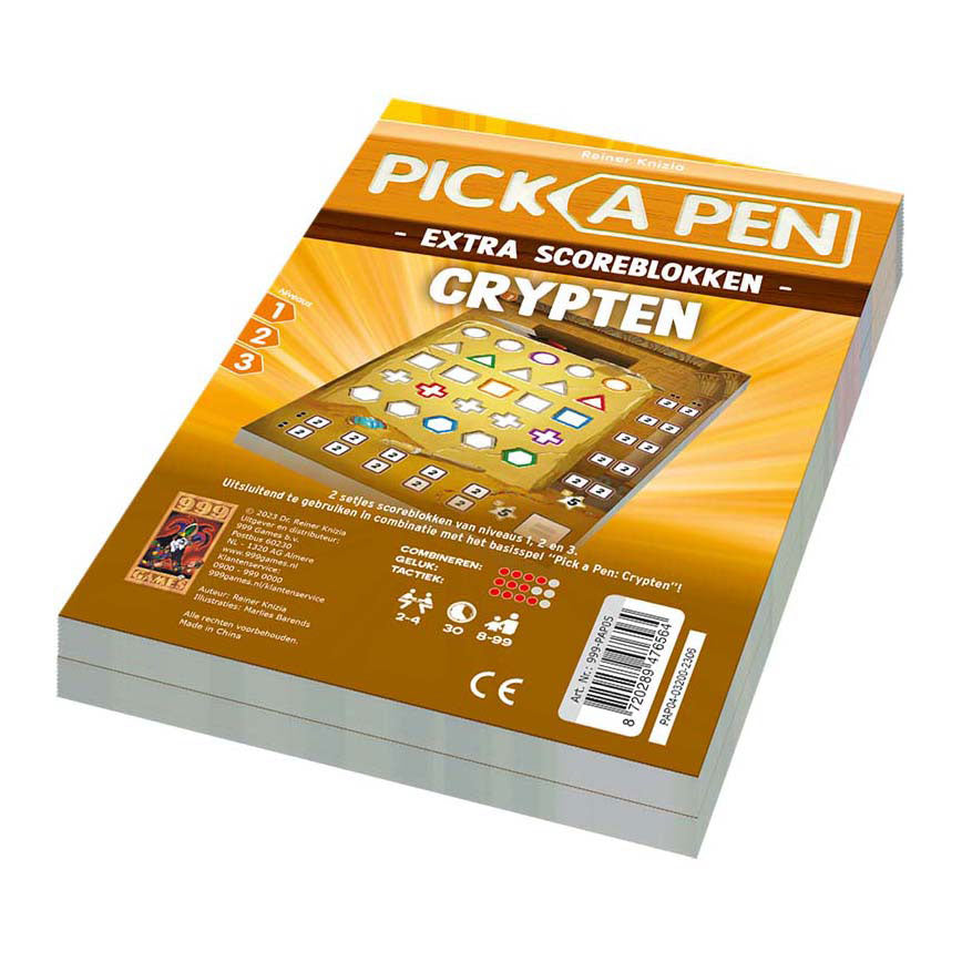 999games 999 games kies een pen crypten scoreblokken, 2st.