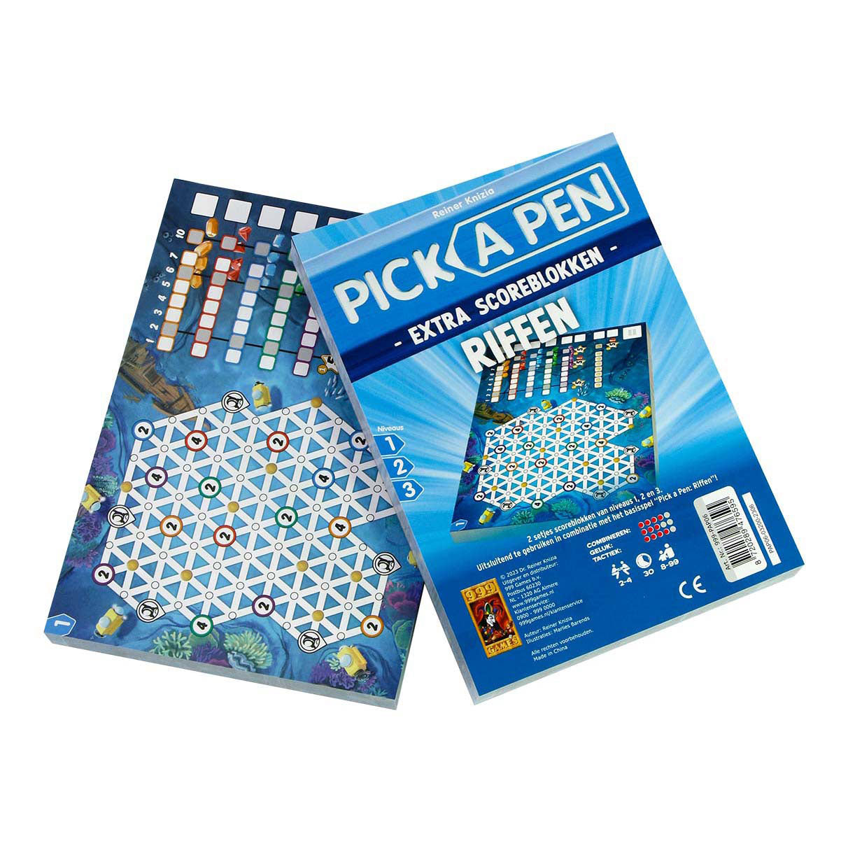 999spellen 999 spellen kies een pen riffen scoreblokken, 2e.