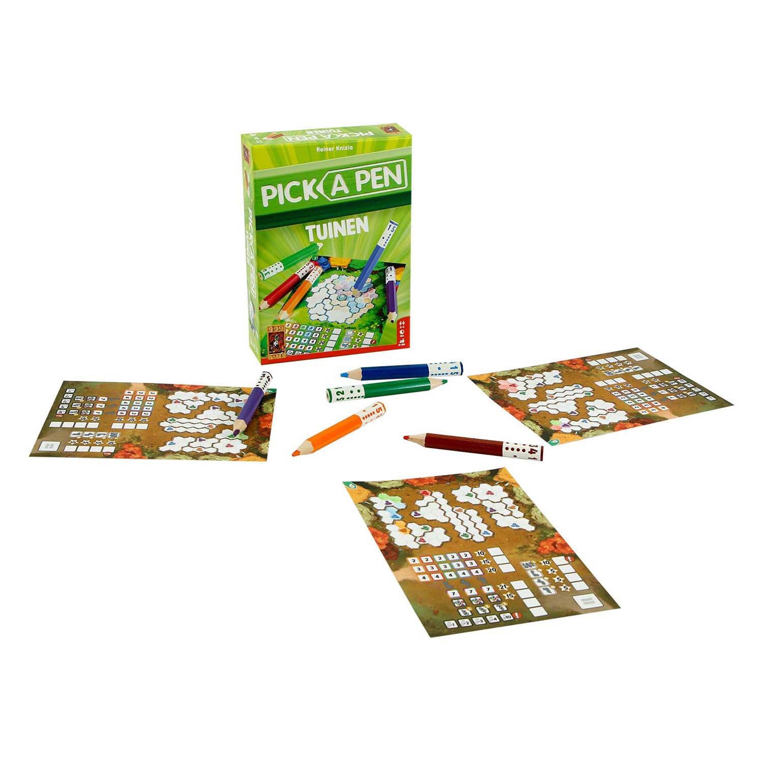 999spellen 999 spellen kies een pen tuinen: seizoenen niveau 4,5,6 scoreblokken, 2e.