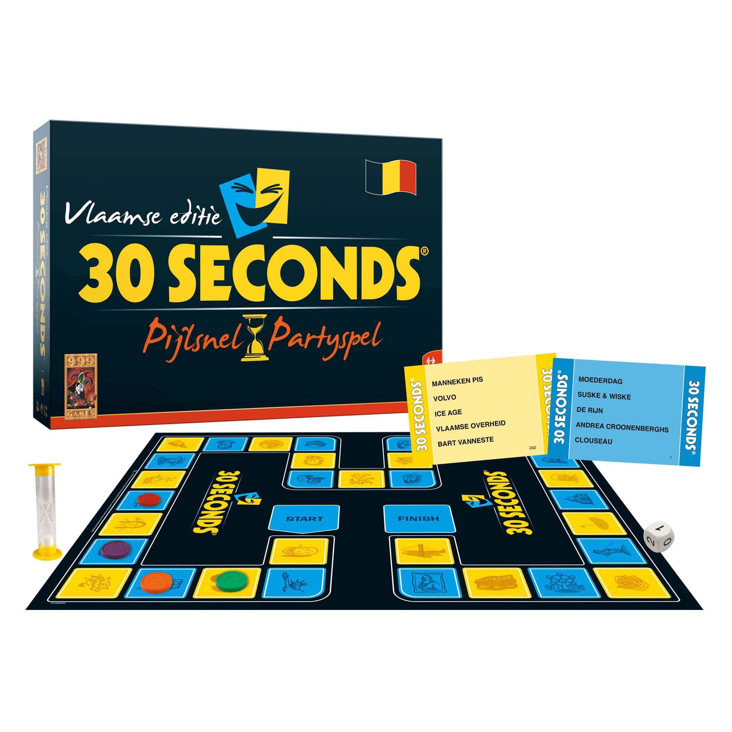 999games 999 games 30 seconden vlaamse editie bordspel
