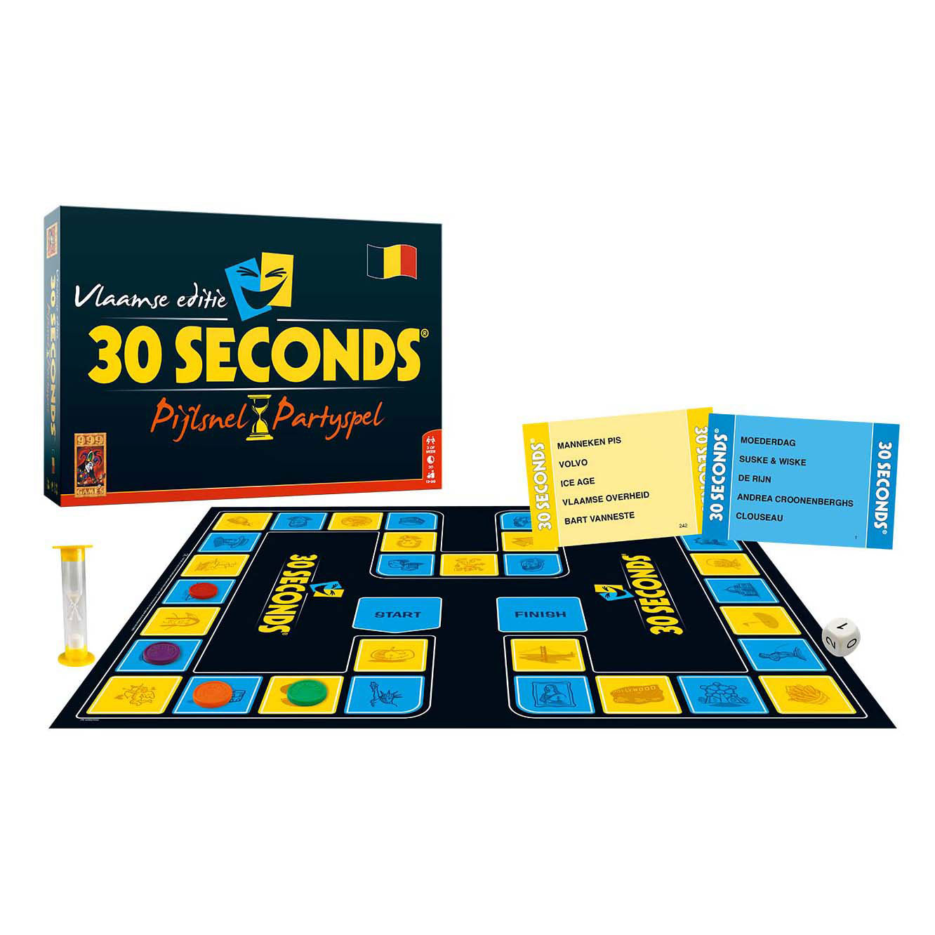 999games 999 games 30 seconden vlaamse editie bordspel