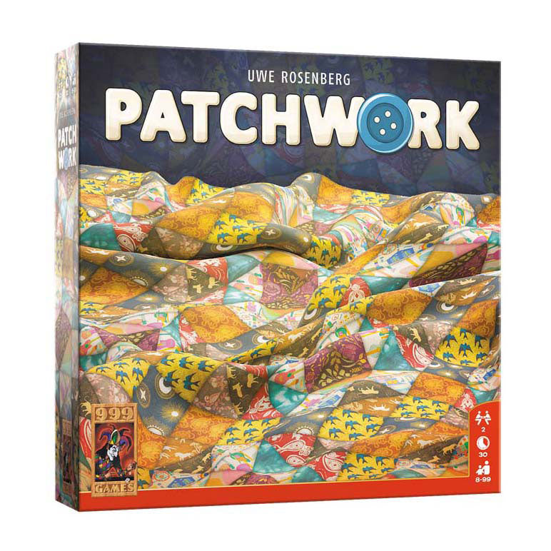 999games 999 games patchwork bordspel - 2 spelers