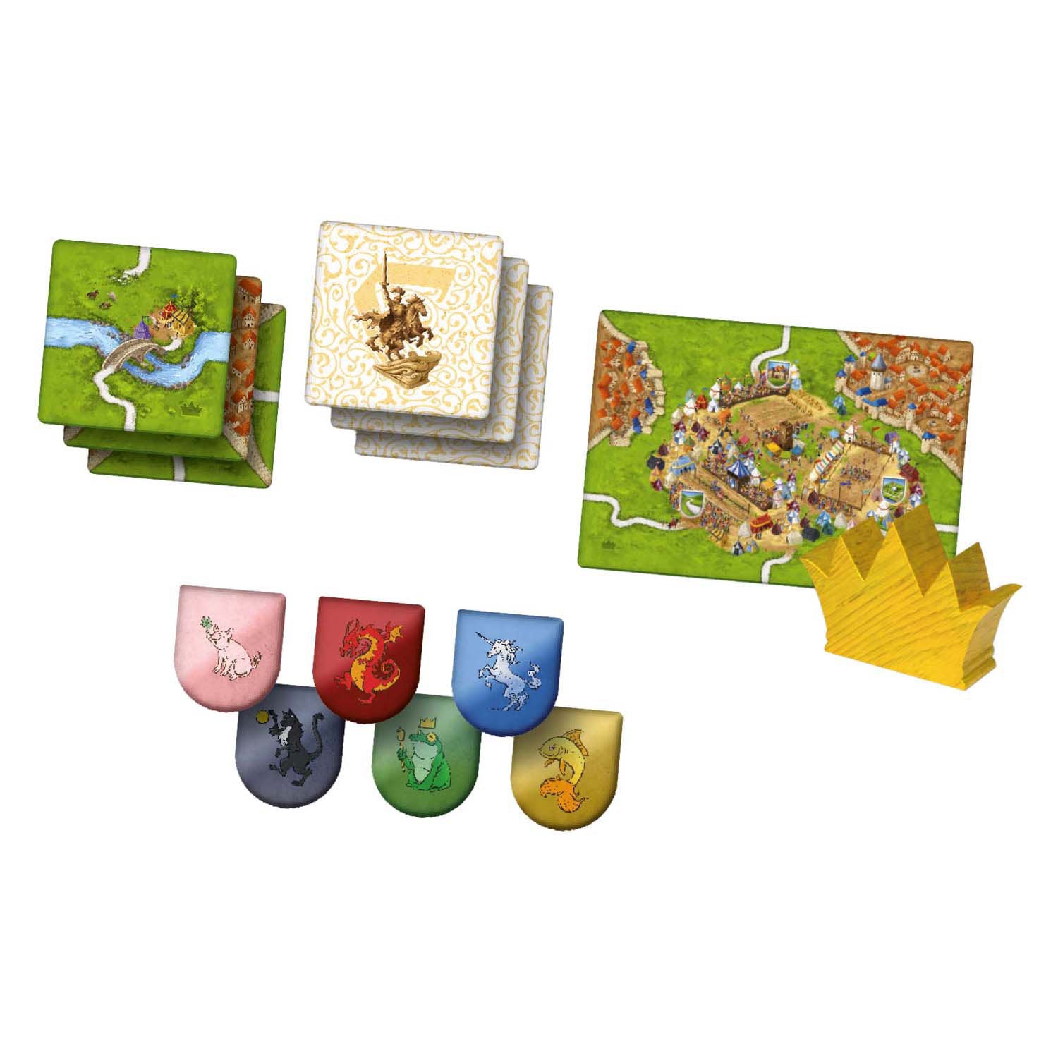 999games 999 games carcassonne toernooien emblemen uitbreiding