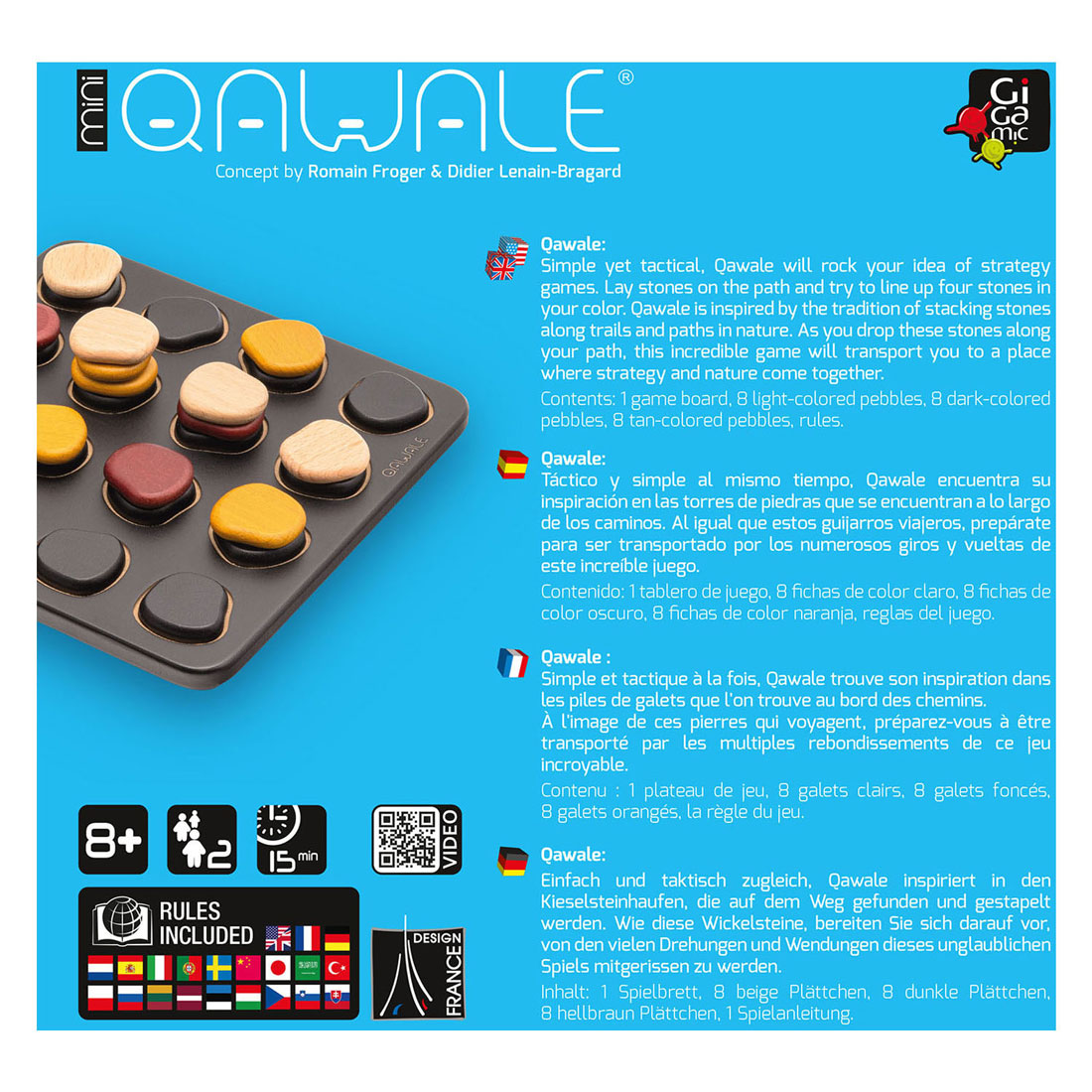 999games gigamic - qawale mini - waar strategie en natuur samenkomen - twee spelersspel