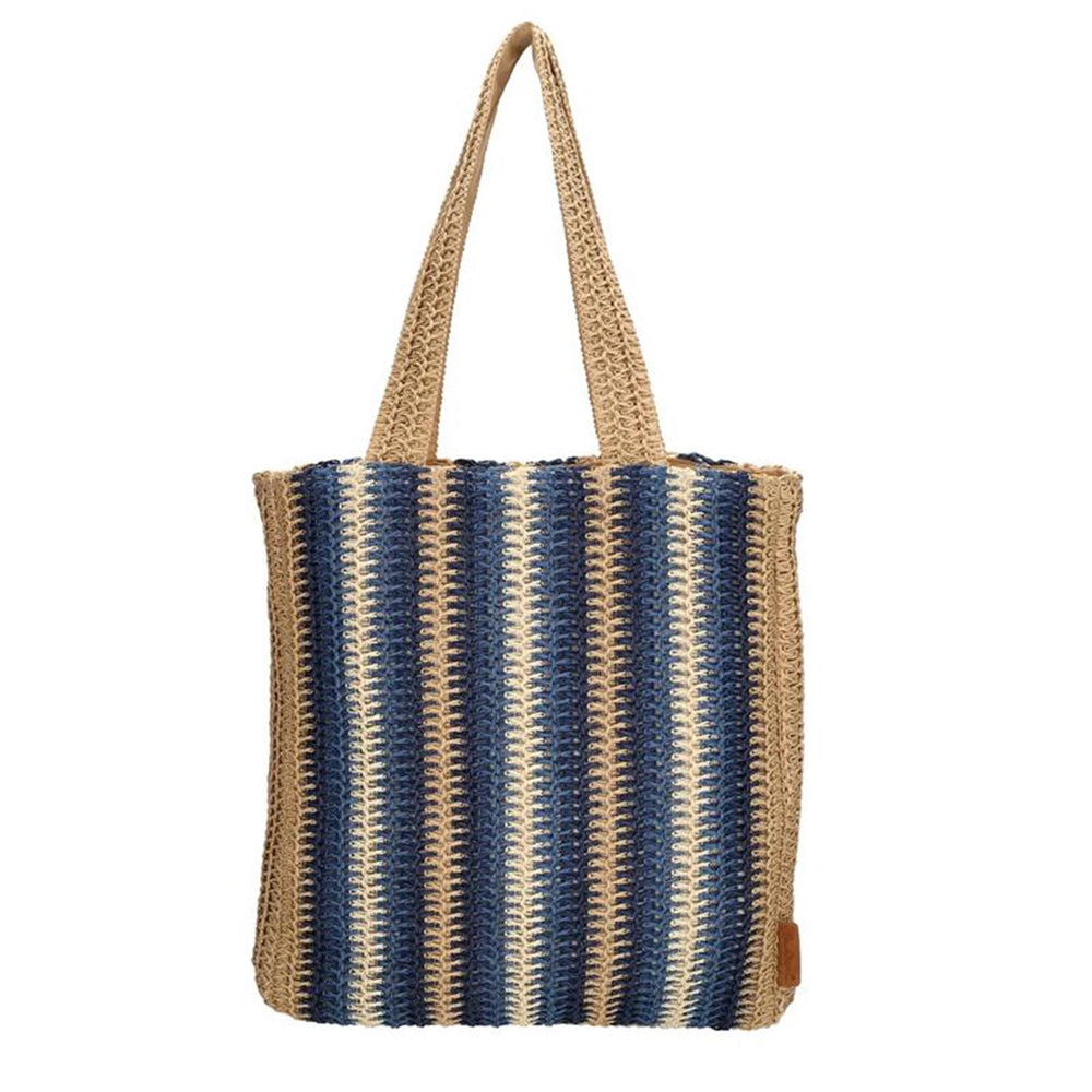 Pe-florence natural life shopperã‚â blauw 33x38x8cm