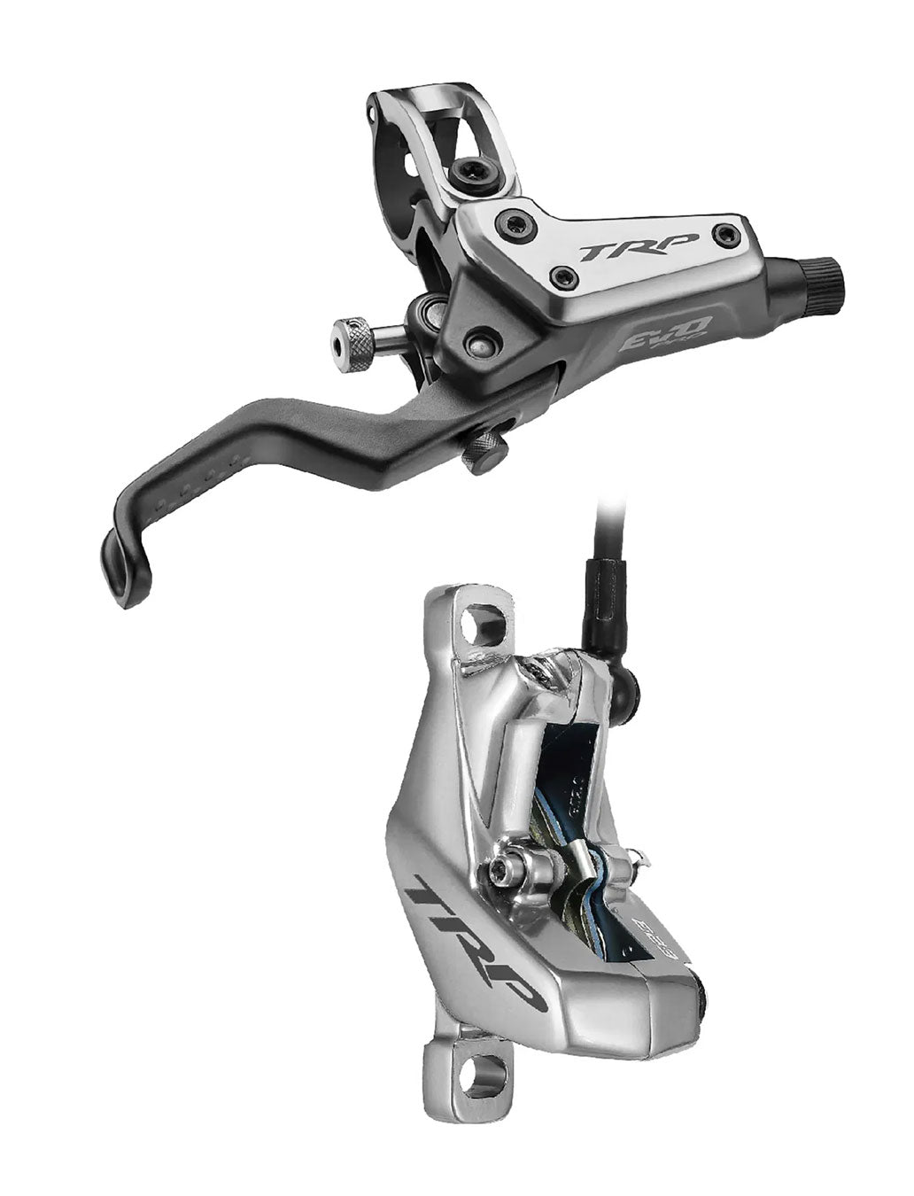 Trp evo pro disc brake silver | rechts