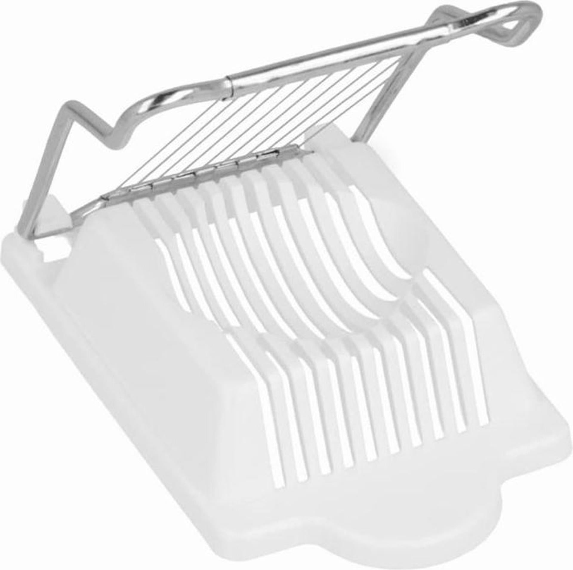 Metaltex inox eiersnijder wit