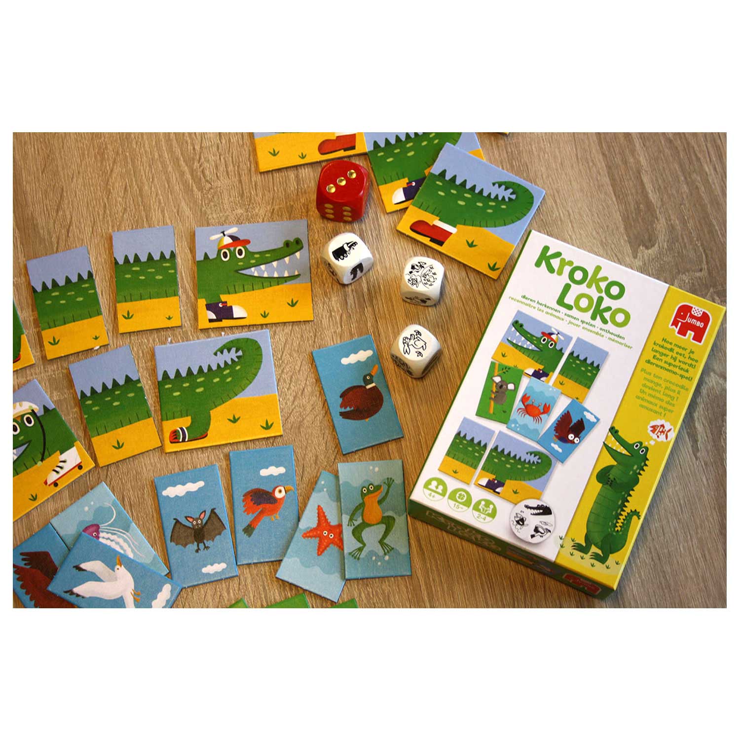 Jumbo kroko loko - kinderspel | 2 stuks