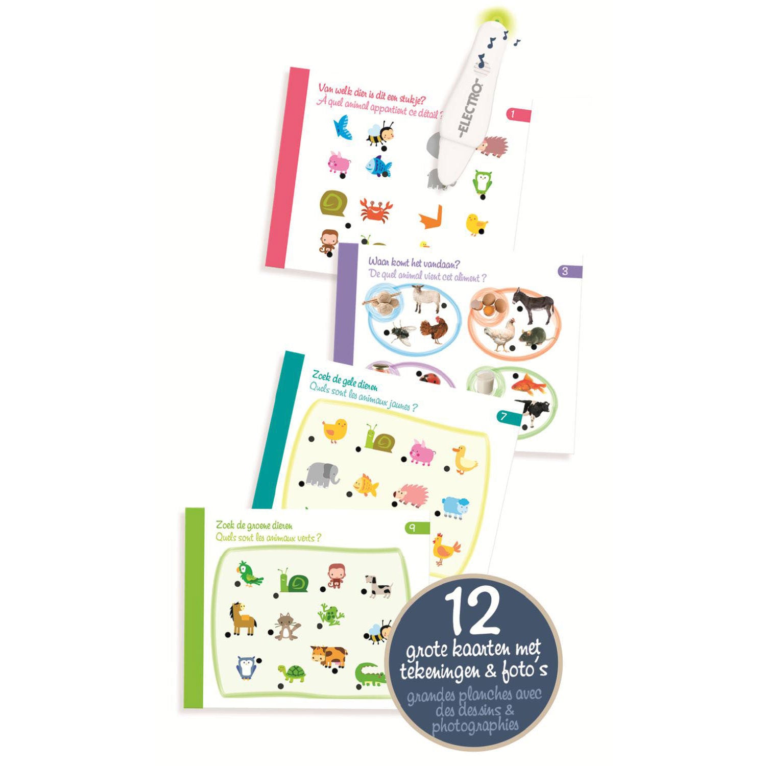 Jumbo electro wonderpen ontdek de dieren