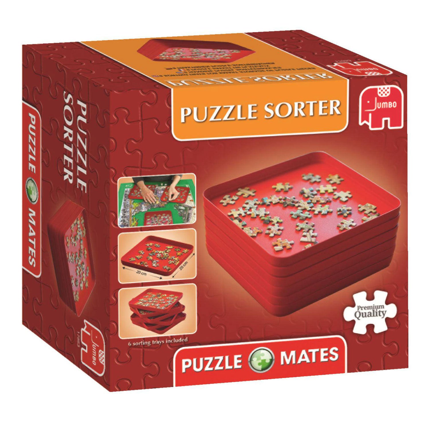 Jumbo puzzle mates - puzzel sorteer