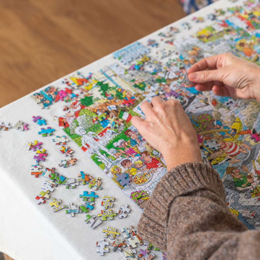 Jumbo jan van haasteren legpuzzel - zuidpool, 1000st.