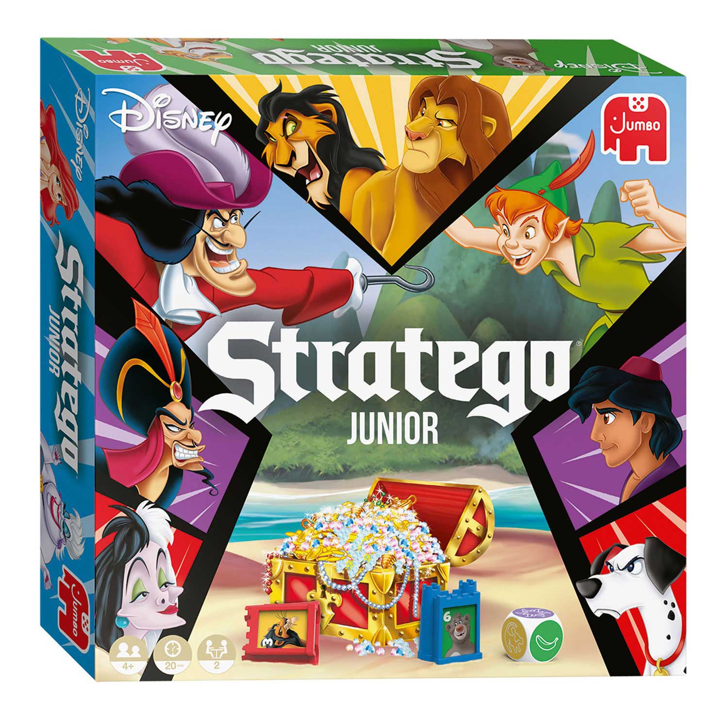 Jumbo stratego junior disney bordspel