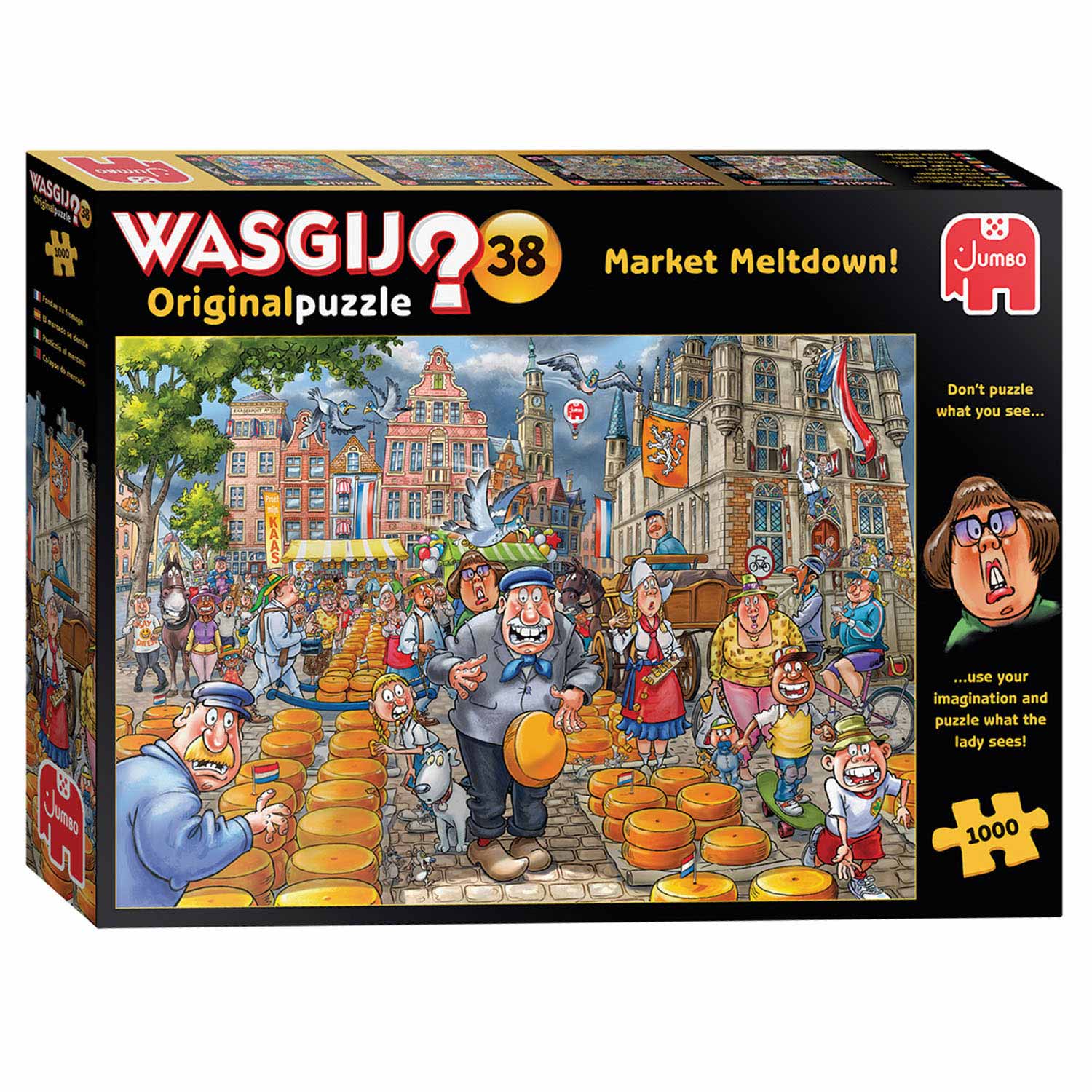 Wasgij Original 38 - Kaasalarm, 1000st.
