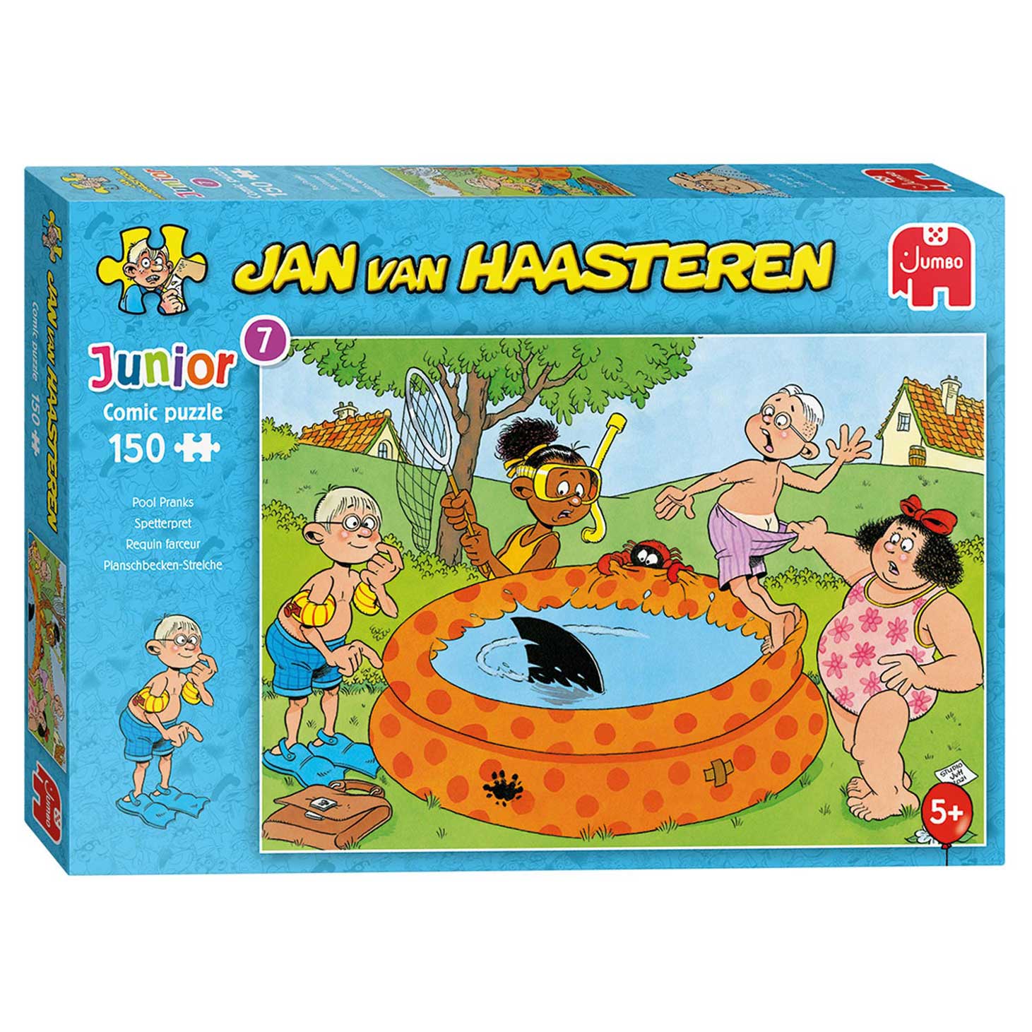 Jan van Haasteren Legpuzzel Junior Spetterpret, 150e.