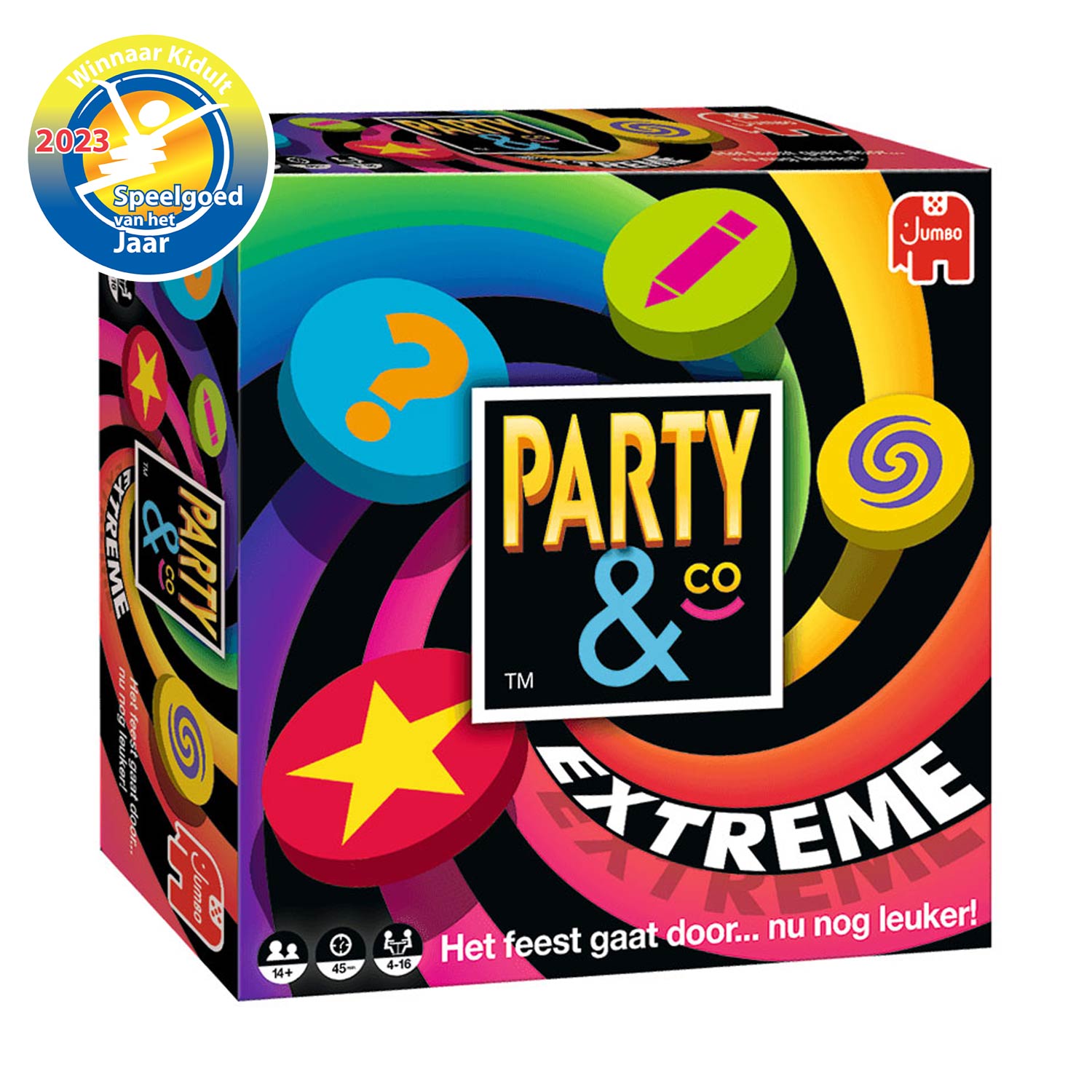 Jumbo party co extreme bordspel