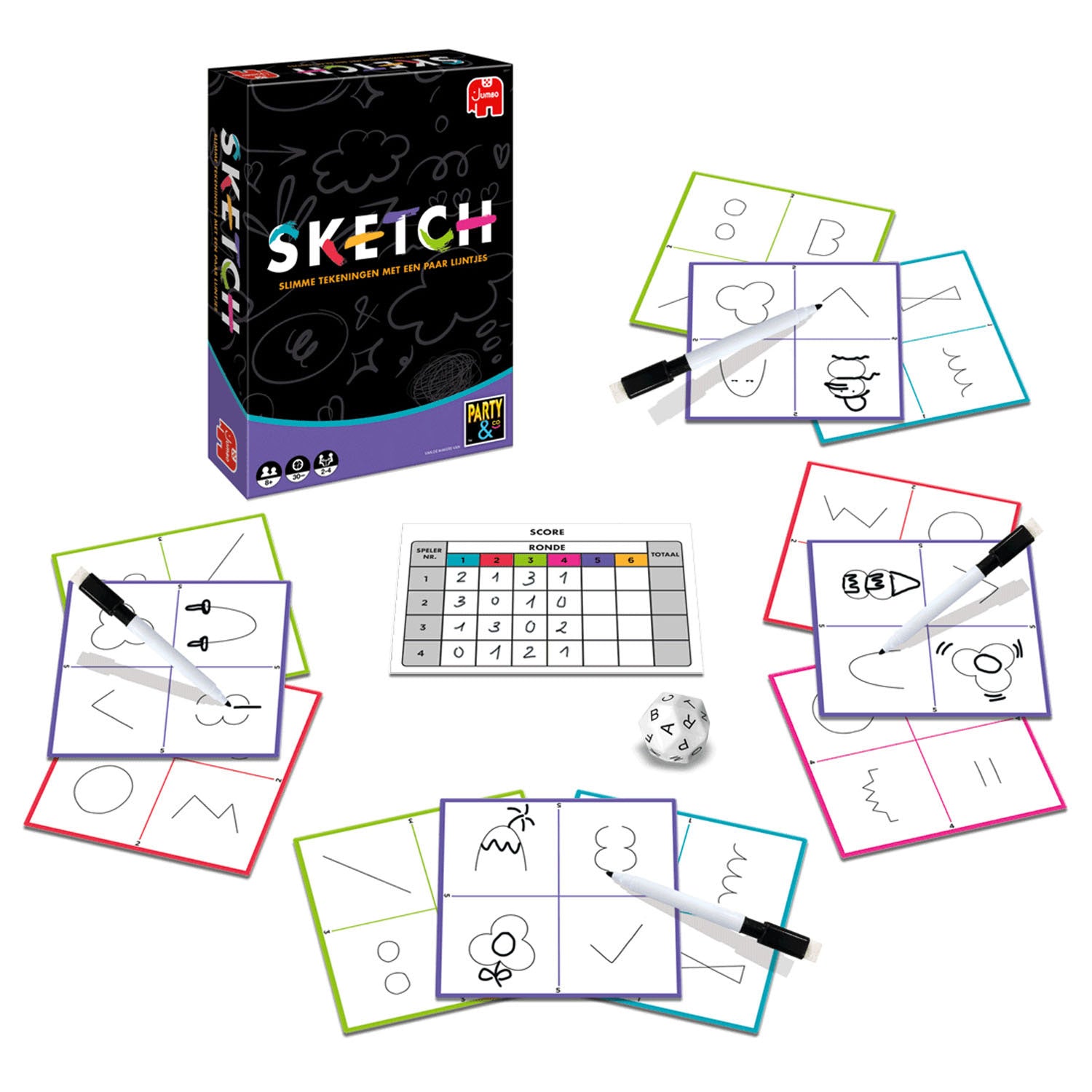 Jumbo Party Co Schets Bordspel