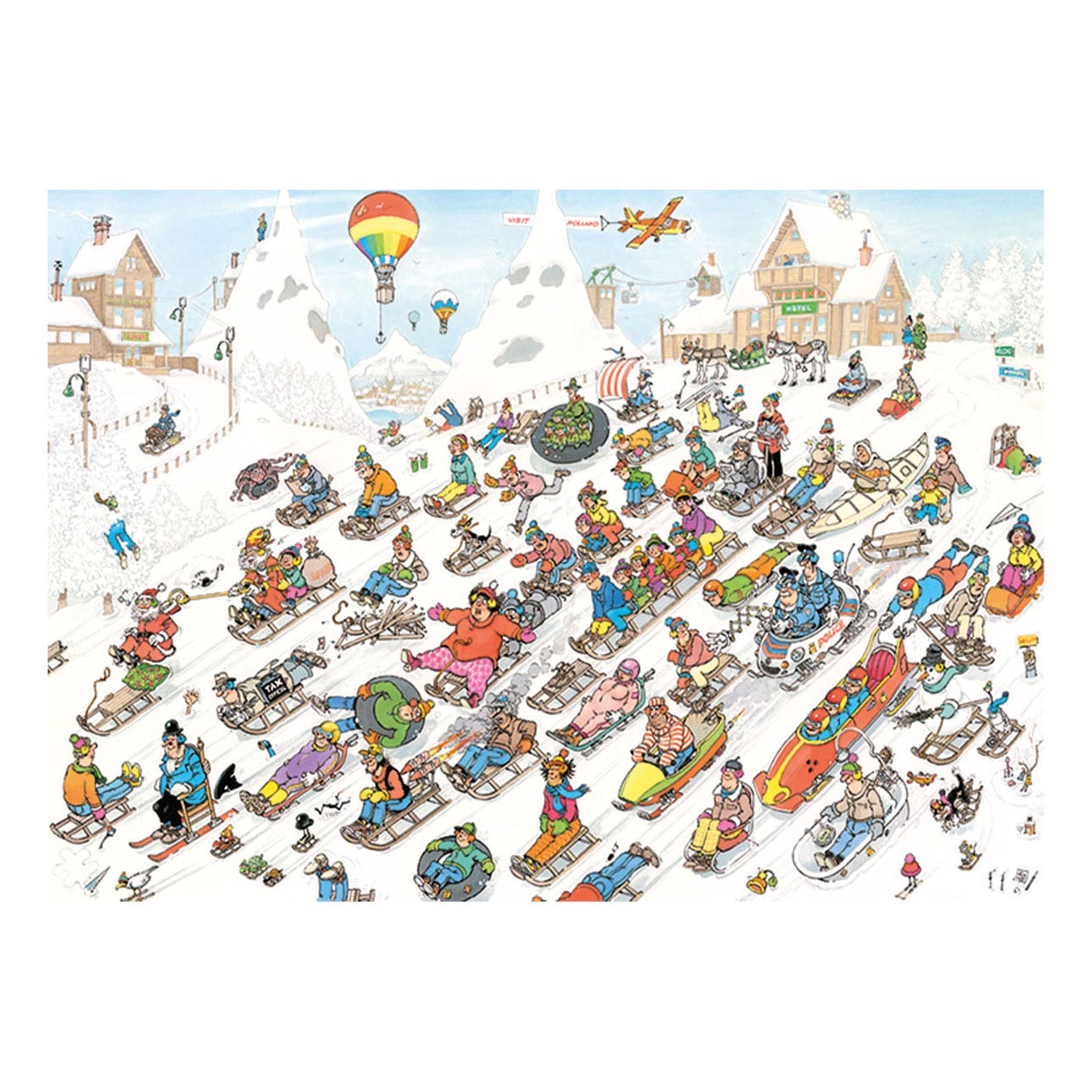 Jan van Haasteren - Van Onderen!, 1000ste.