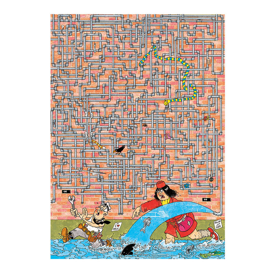 Jan van Haasteren Legpuzzelexpert 05 Waar zit het lek? 500ste.
