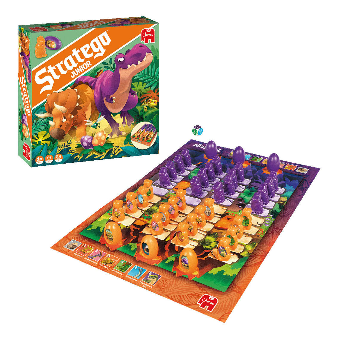 Jumbo stratego junior dino's bordspel
