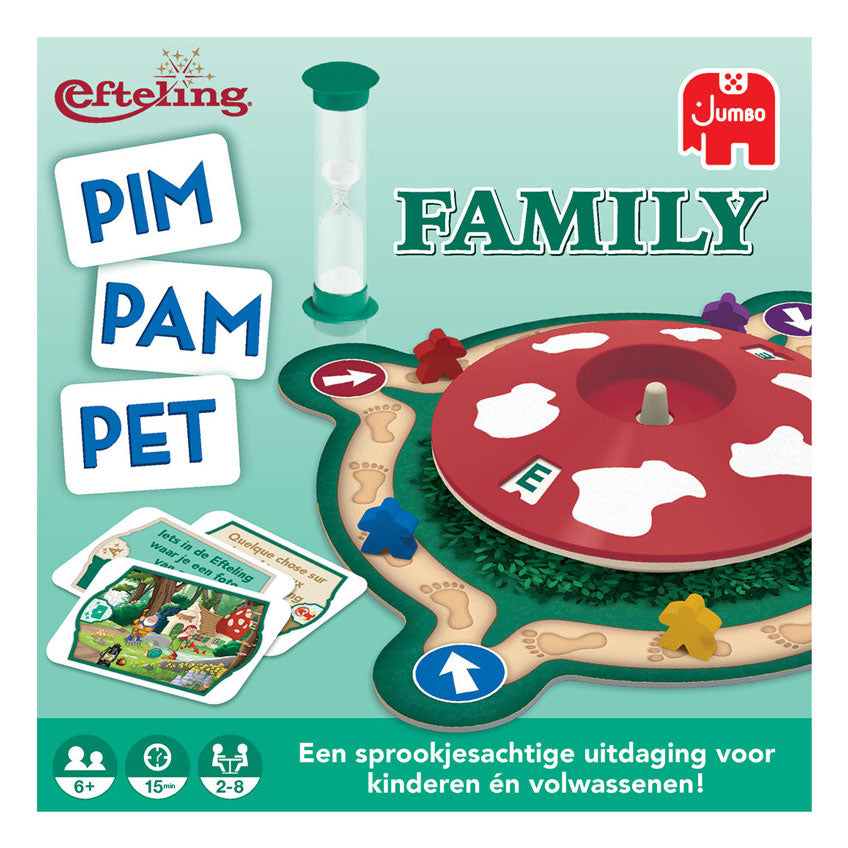 Jumbo Pim Pam huisdierenfamilie Efteling