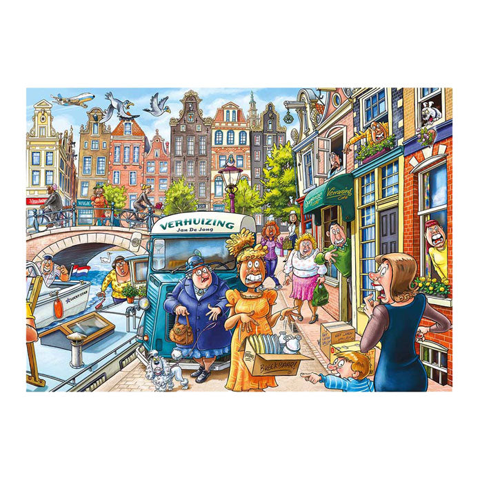 Wasgij Origineel 45 - Verhuisdag!, 1000ste.