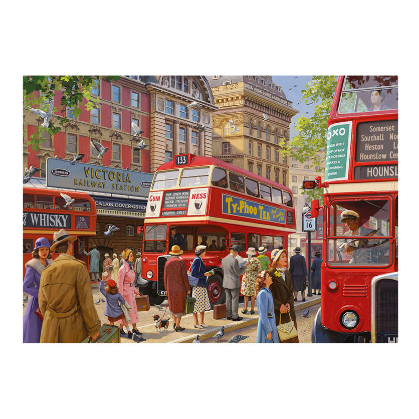 Jumbo Falcon beenpuzzel - Victoria Station, 1000st.