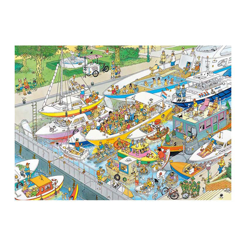 Jumbo jan van haasteren legpuzzel - de sluizen, 1000st.