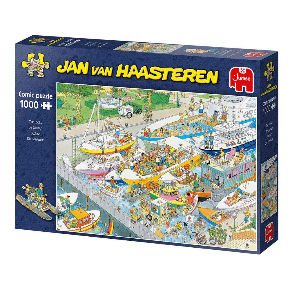 Jumbo jan van haasteren legpuzzel - de sluizen, 1000st.