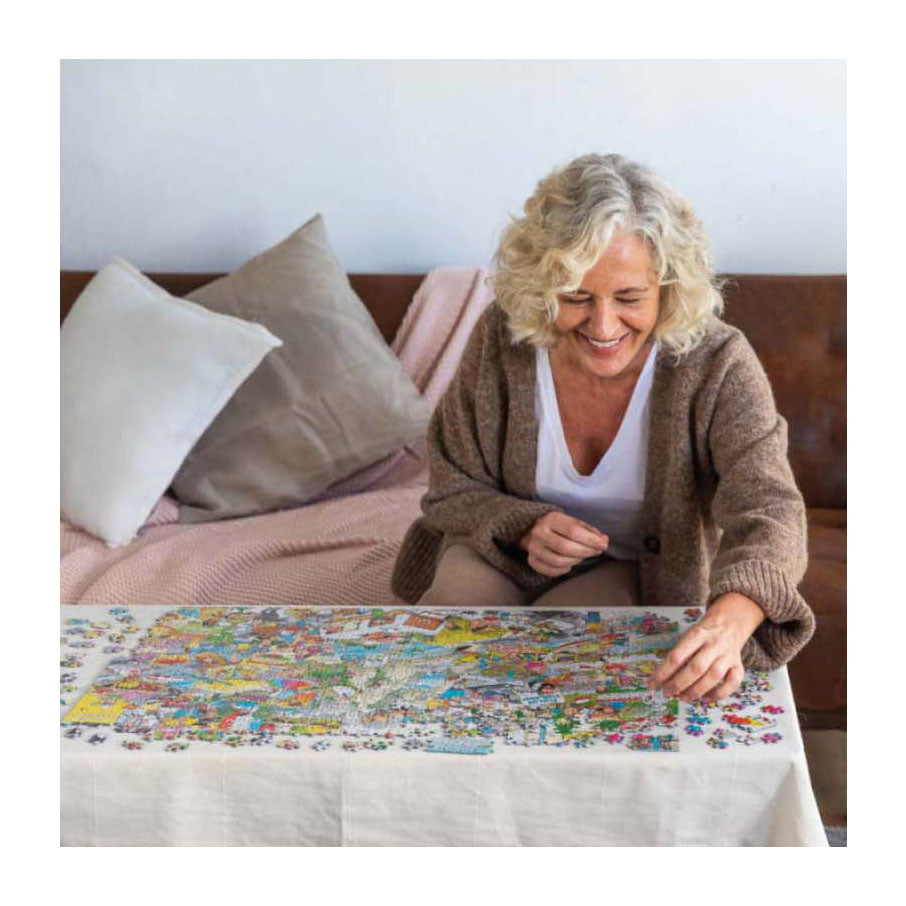 Jumbo jan van haasteren legpuzzel - de sluizen, 1000st.