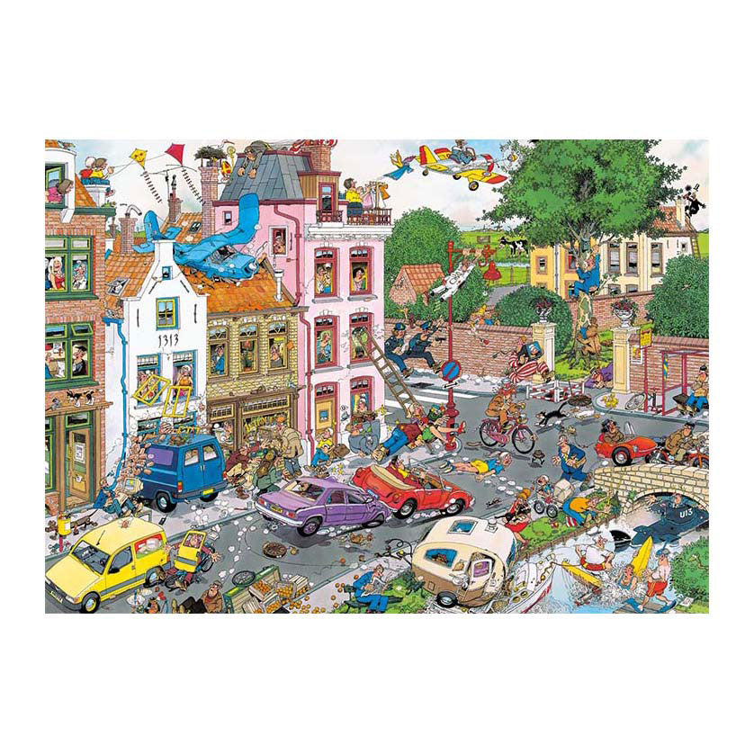 Jumbo jan van haasteren legpuzzel - vrijdag de 13e, 1000st.