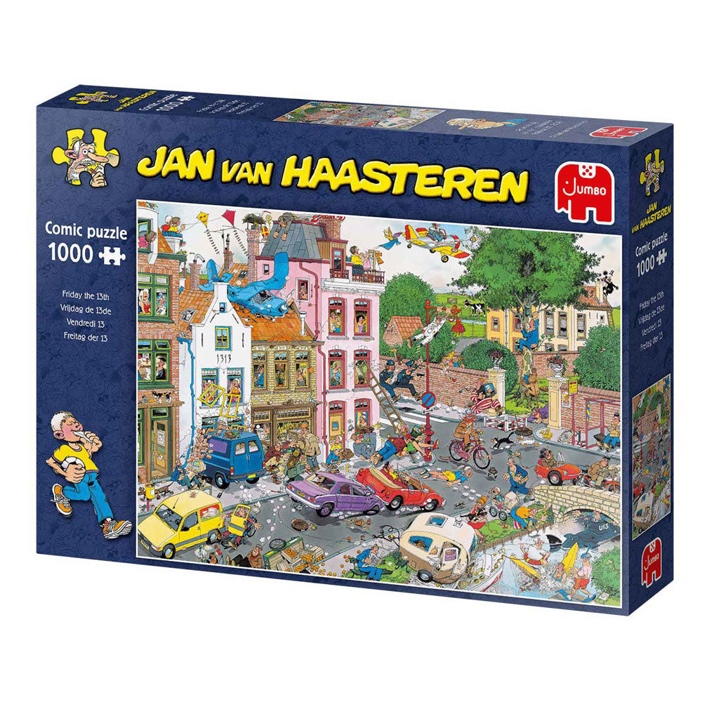 Jumbo jan van haasteren legpuzzel - vrijdag de 13e, 1000st.