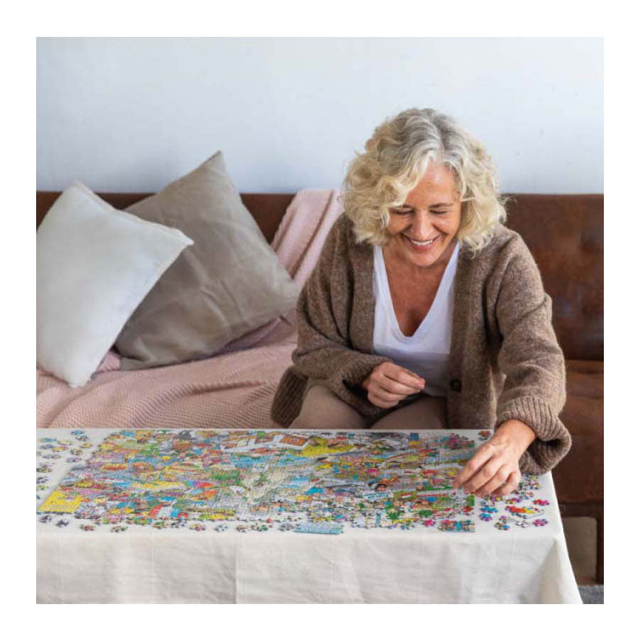 Jumbo jan van haasteren legpuzzel - veldrijden, 1000st.