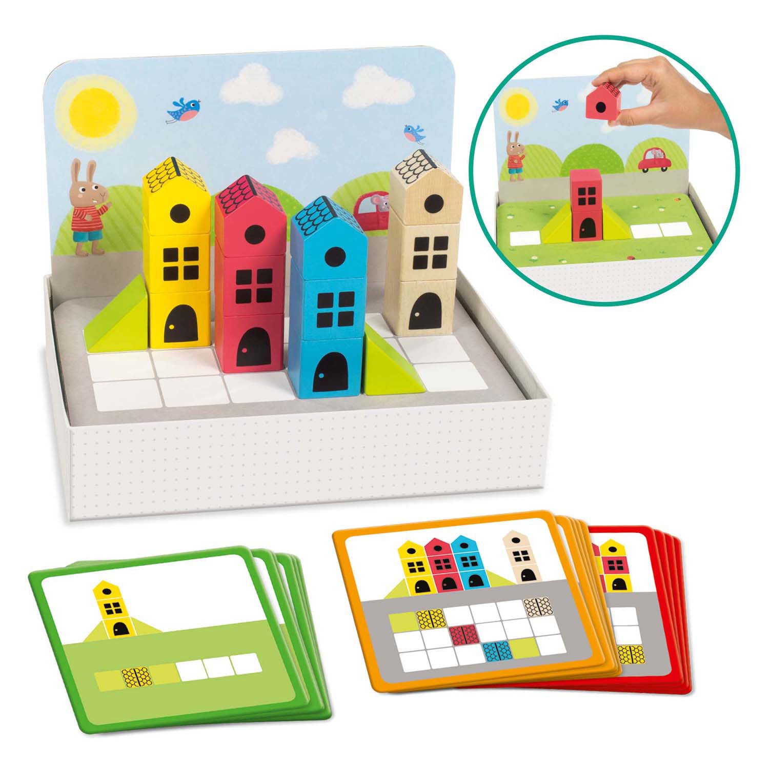 Jumbo goula - logische stad educatief kleuterspel