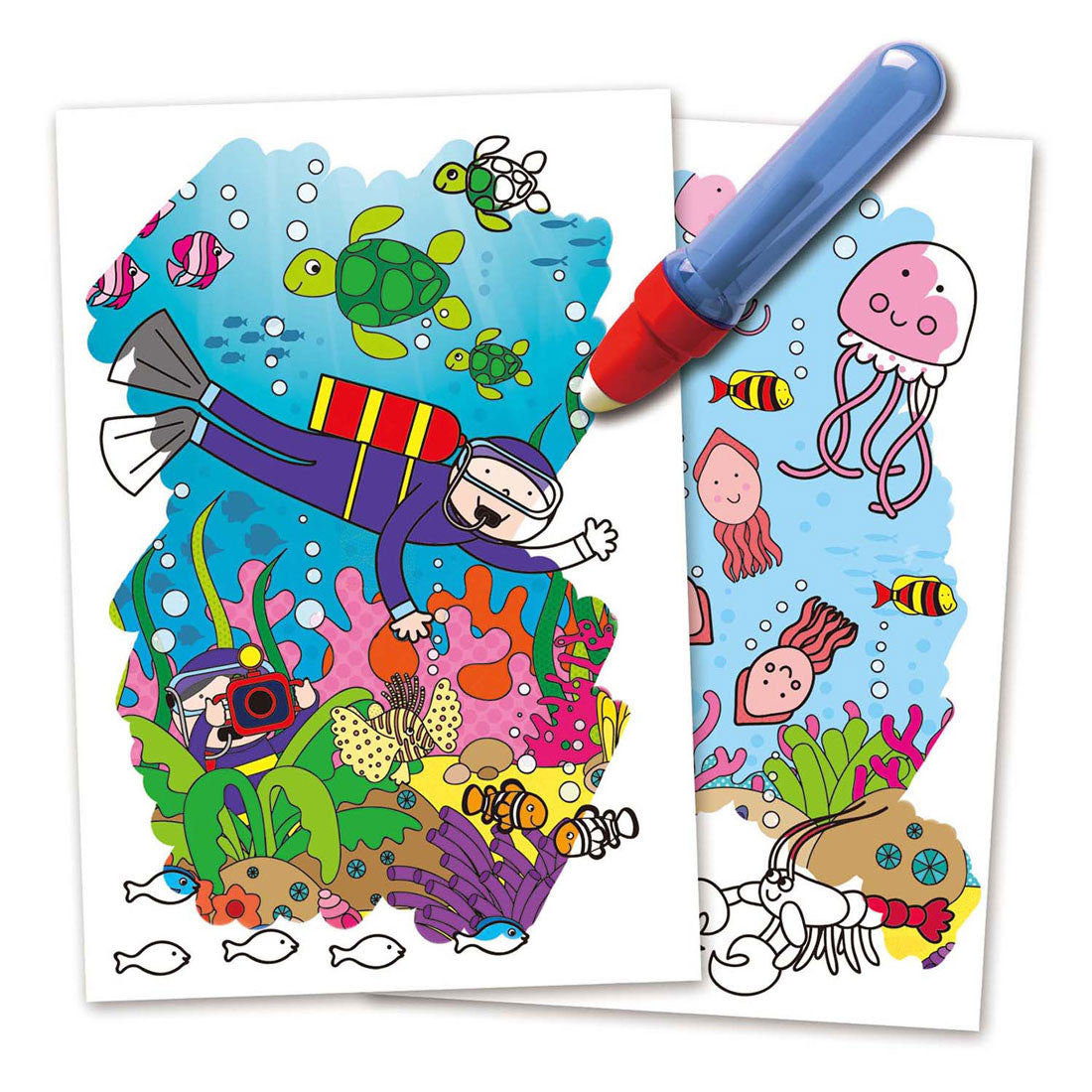 Jumbo galt - water magic diep in de zee