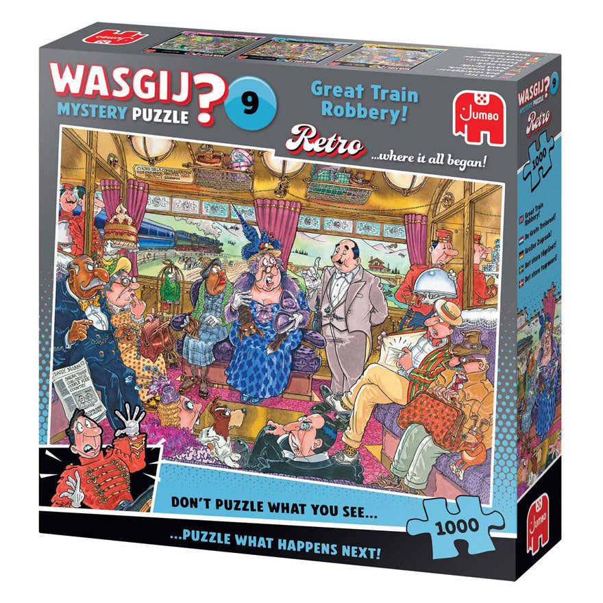 Wasgij puzzel retro de grote treindak 1000 stukjes