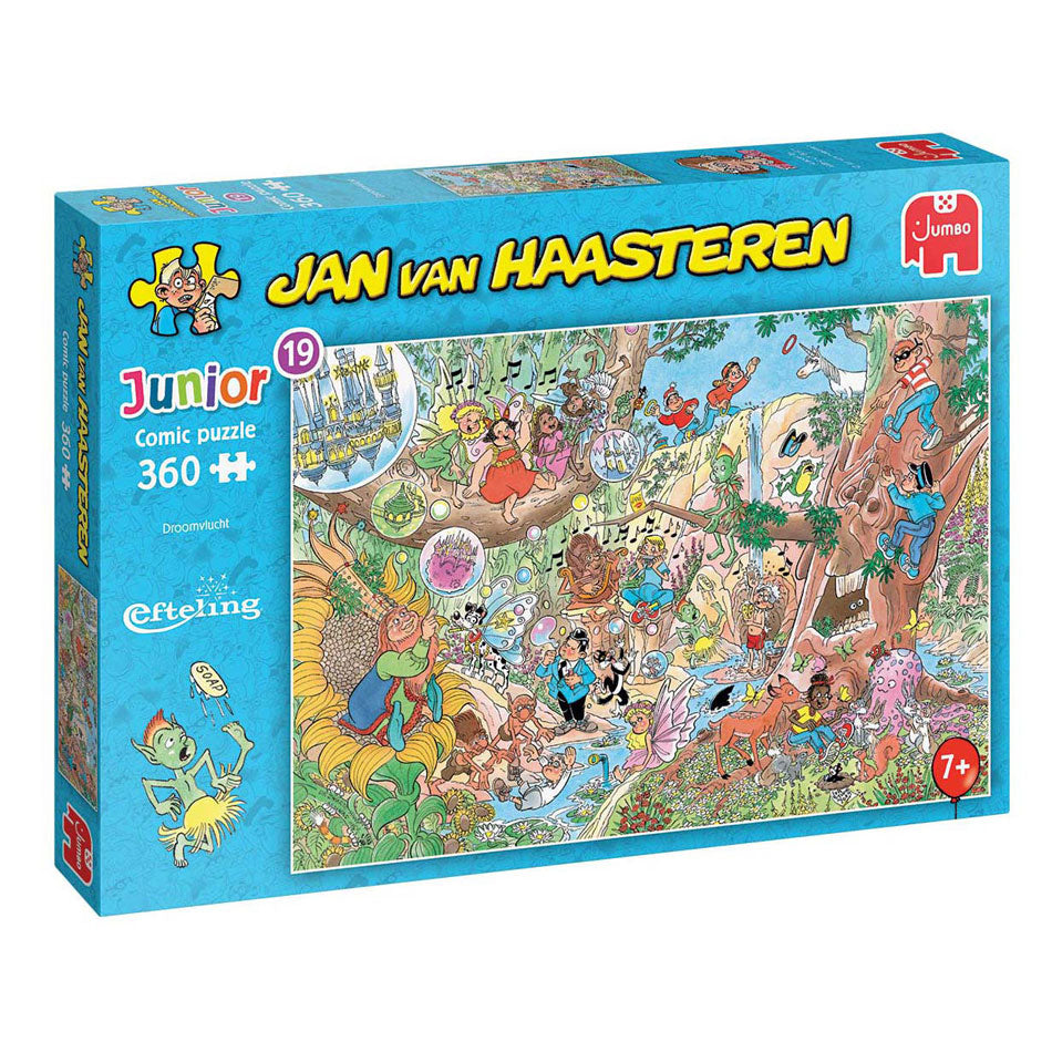 Jumbo jan van haasteren legpuzzel junior efteling droomvlucht, 360st.
