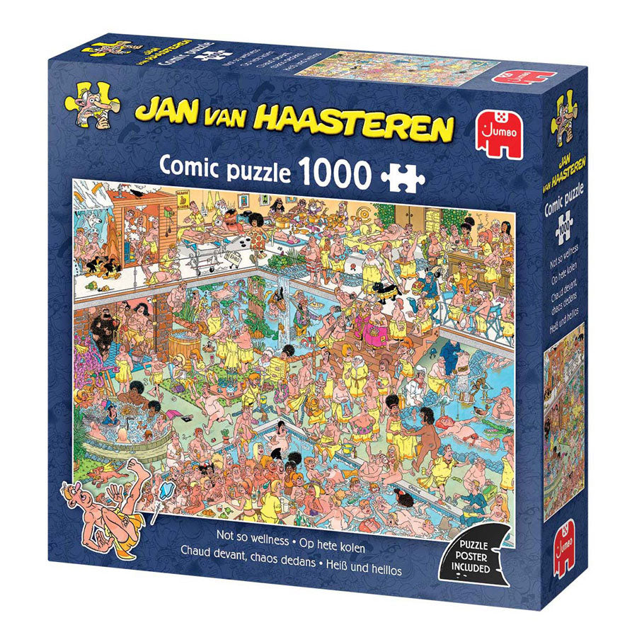 Jumbo jan van haasteren legpuzzel - op hete kolen - 1000st.