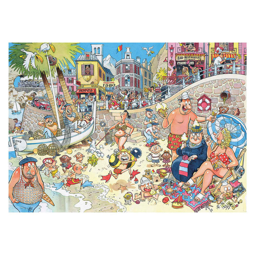 Jumbo wasgij retro destiny 8 legpuzzel - hoogseizoen!, 1000st.